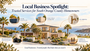 Garage cleanouts and trusted South Orange County home services including junk